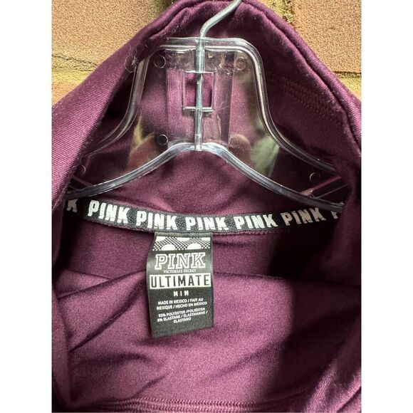 PINK Victoria's Secret Ultimate Cowl Neck Pullover Size Medium - Picture 2 of 4